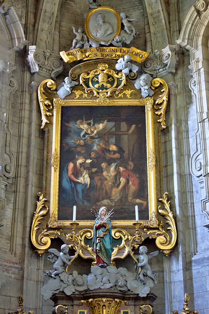 HDR kerkfotografie Sint-Servaasbasiliek Grimbergen basiliek basilica basilique kerk eglise bedevaart rooms katholiek religie religion bedevaartsoord
